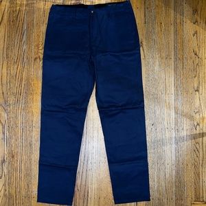 Rag & Bone Navy Blue Trousers